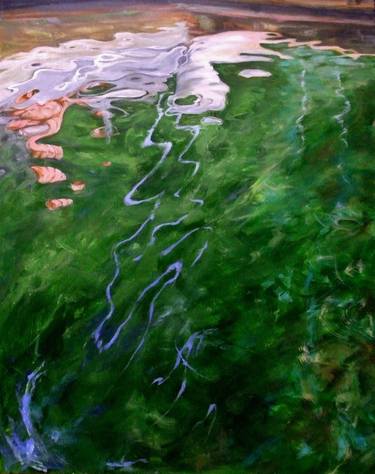 Print of Fine Art Water Paintings by Roslyn Ramsay
