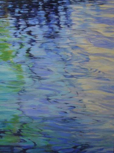 Print of Abstract Expressionism Water Paintings by Roslyn Ramsay