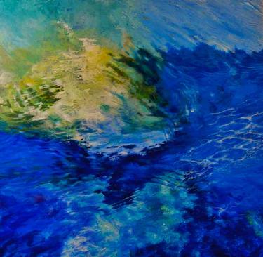 Original Abstract Water Paintings by Roslyn Ramsay