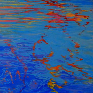 Print of Abstract Water Paintings by Roslyn Ramsay