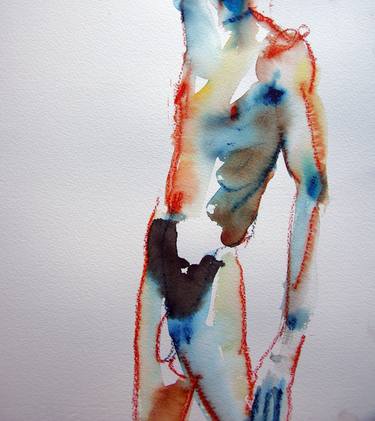 Original Figurative Nude Paintings by Edith Dora Rey