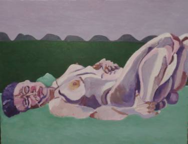 Print of Realism Nude Paintings by Charles Gomila