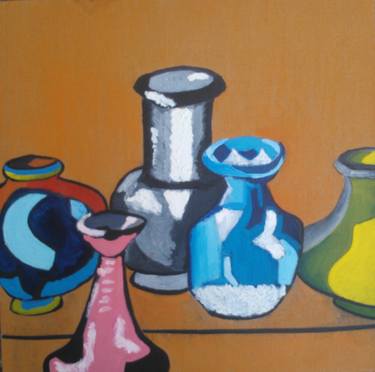 Print of Abstract Still Life Paintings by Charles Gomila