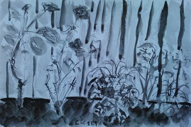 Print of Abstract Expressionism Garden Drawings by Charles Gomila