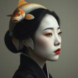 koi me a river I - limited edition of 2 by Elle Hanley