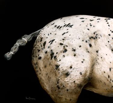 Original Realism Horse Paintings by Lew Brennan