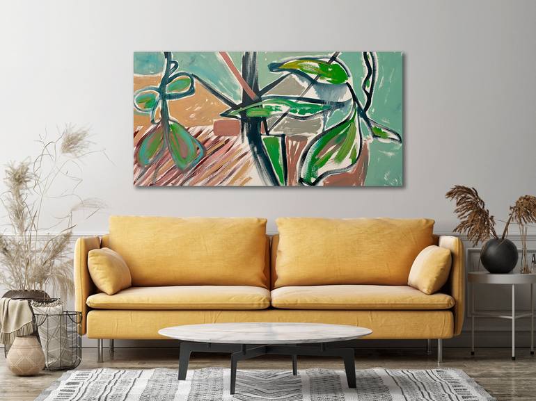 Original Abstract Nature Painting by Pamela Staker