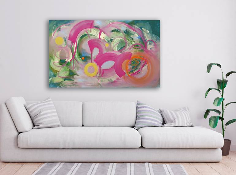 Original Abstract Painting by Pamela Staker