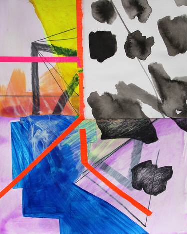 Original Abstract Drawings by Pamela Staker
