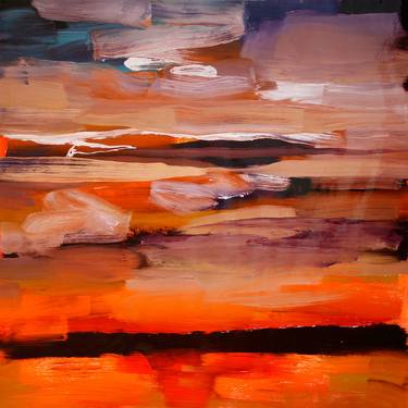 Original Abstract Landscape Paintings by Pamela Staker