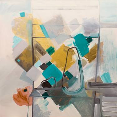 Original Abstract Still Life Paintings by Pamela Staker