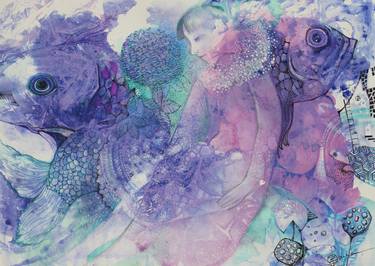 Print of Fantasy Mixed Media by Oxana ZAIKA