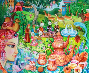 Original Cuisine Paintings by Oxana ZAIKA