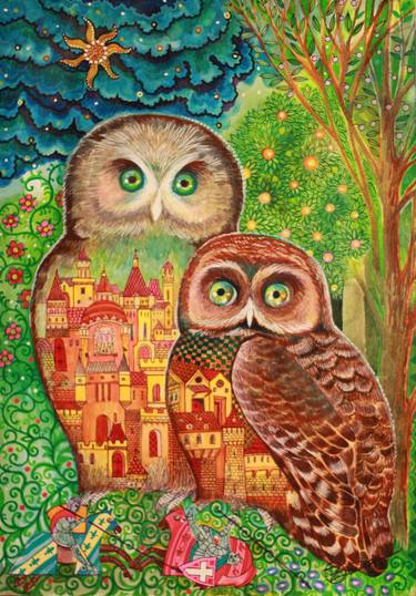 middle ages owls thumb