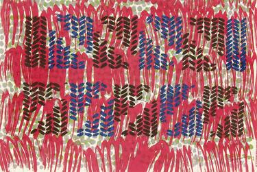 Original Abstract Expressionism Abstract Printmaking by Dennis Eavenson And Sharon Eavenson