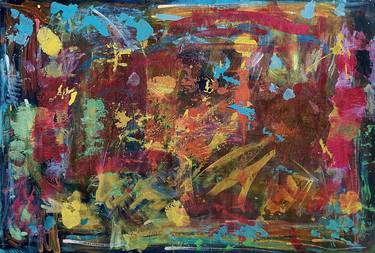 Original Abstract Expressionism Abstract Paintings by Dennis Eavenson and Sharon Eavenson