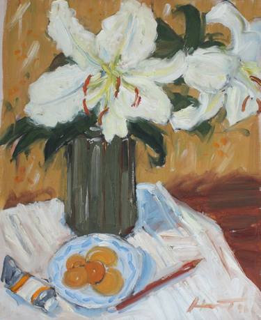 Original Impressionism Floral Paintings by Owen Hunt