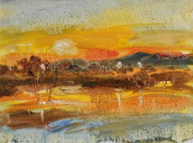Original Expressionism Landscape Paintings by Owen Hunt