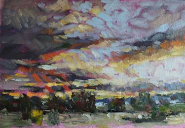 Original Expressionism Landscape Paintings by Owen Hunt