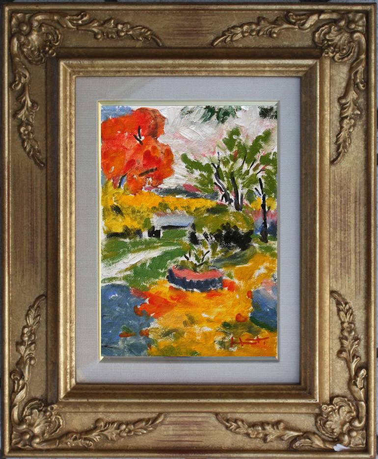 Original Expressionism Landscape Painting by Owen Hunt