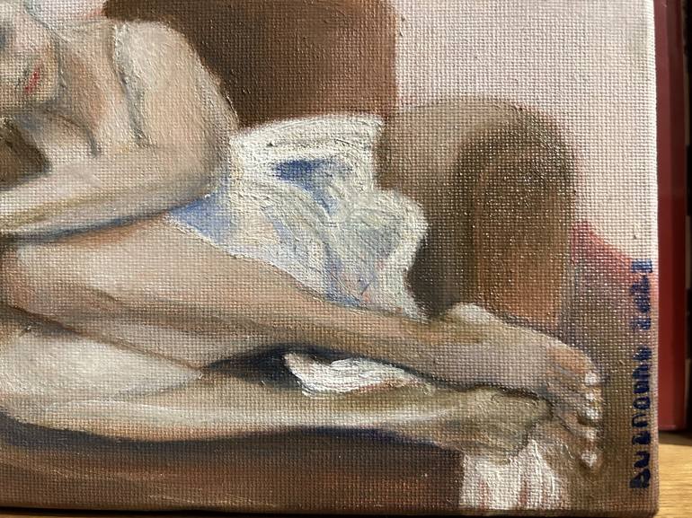 Original Nude Painting by Lisbeth Buonanno