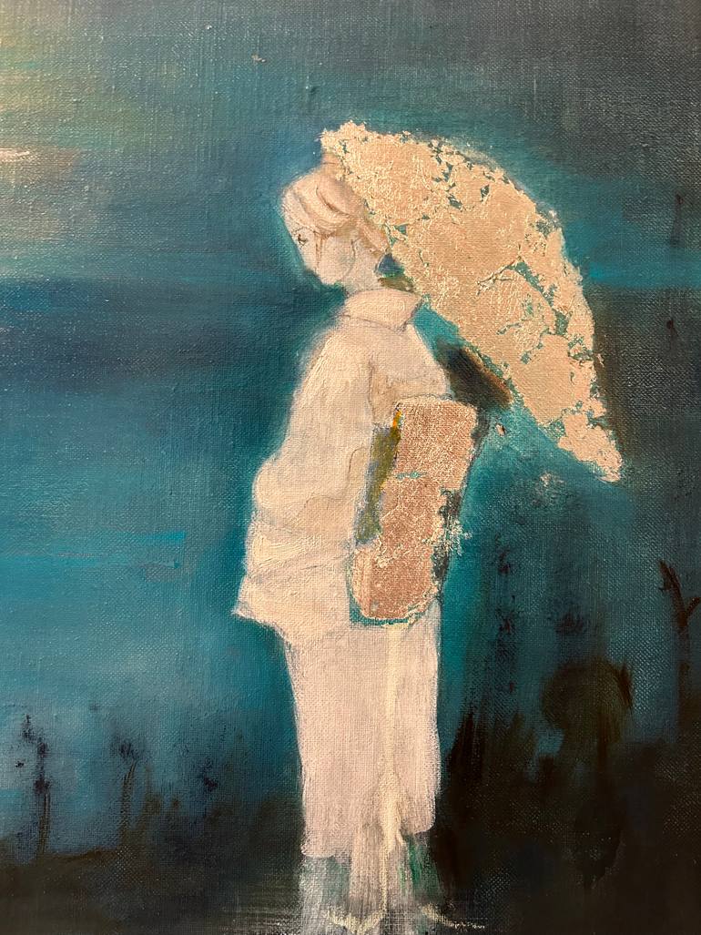 Original Conceptual Nature Painting by Lisbeth Buonanno