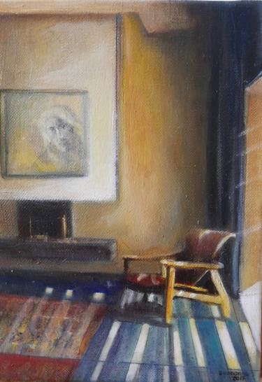 Print of Figurative Interiors Paintings by Lisbeth Buonanno