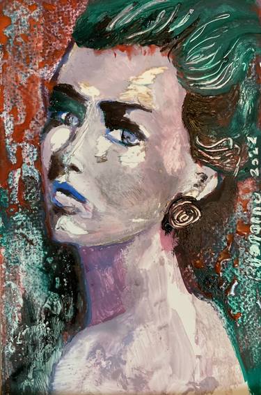 Original Pop Art Women Paintings by Lisbeth Buonanno