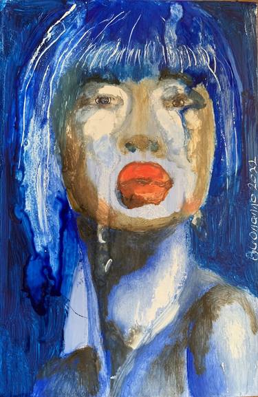 Original Figurative Women Paintings by Lisbeth Buonanno