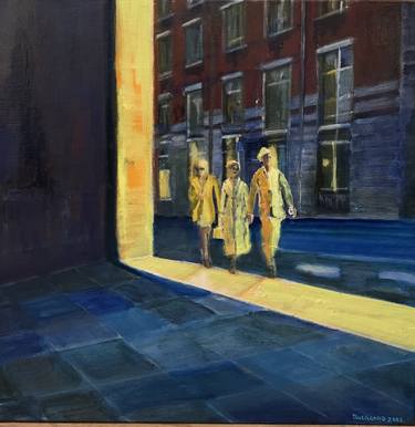 Print of Figurative Cities Paintings by Lisbeth Buonanno