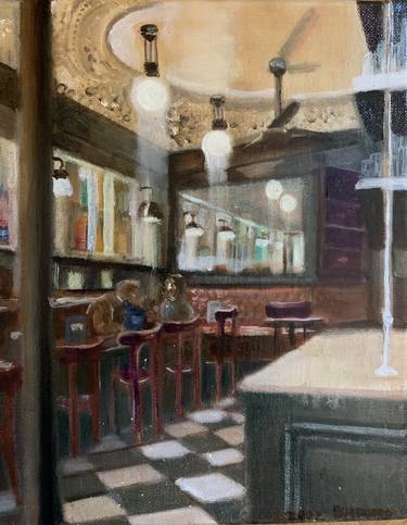 Print of Realism Interiors Paintings by Lisbeth Buonanno