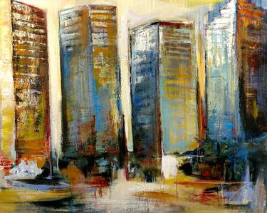Original Cities Paintings by Judeen Young
