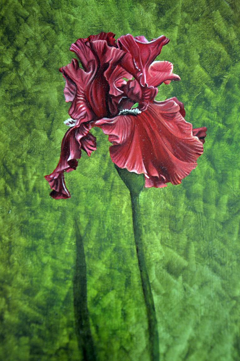 Original Floral Painting by Ilaria Caputo