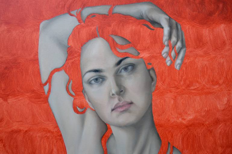 Original Figurative Women Painting by Ilaria Caputo