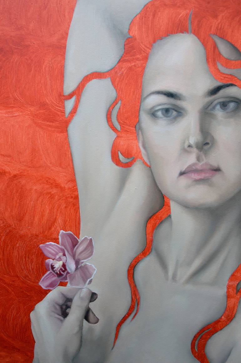 Original Figurative Women Painting by Ilaria Caputo