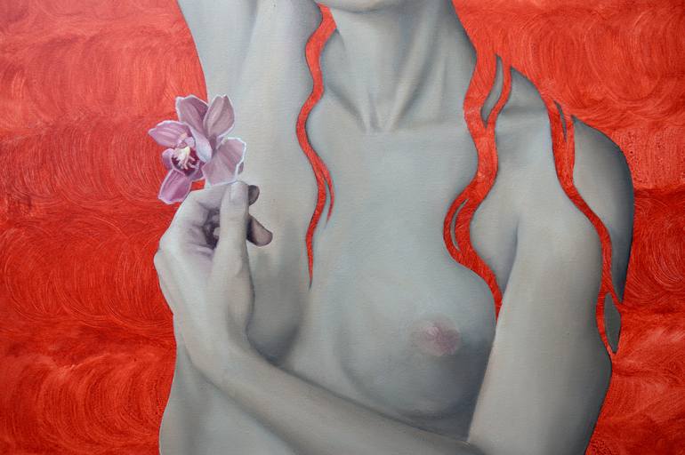 Original Figurative Women Painting by Ilaria Caputo