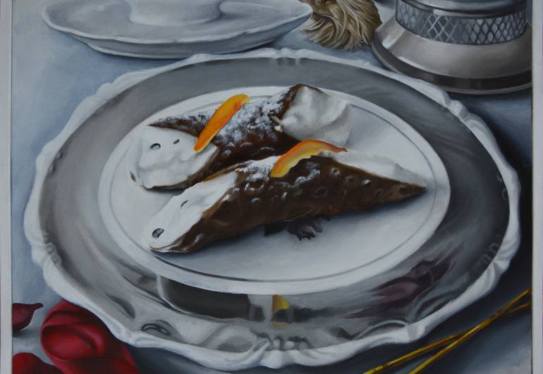 Original Figurative Food Painting by Ilaria Caputo