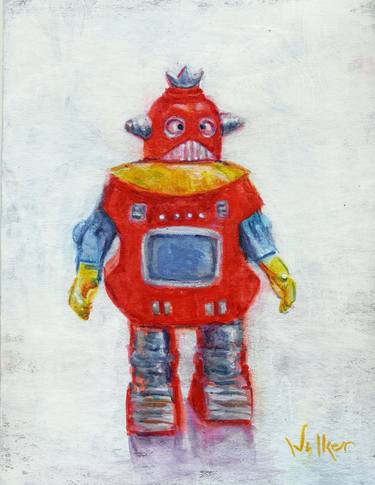 RED Robot ~ Study #1 thumb