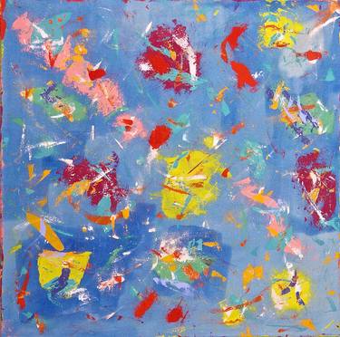 Original Abstract Expressionism Abstract Paintings by Carmela Tedeschi
