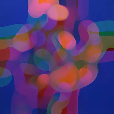 Print of Abstract Expressionism Abstract Digital by lim ka meng