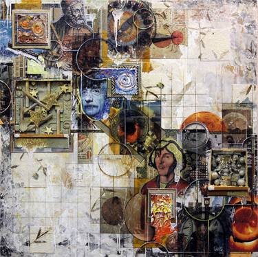 Print of Abstract Science Collage by Gavin Sewell