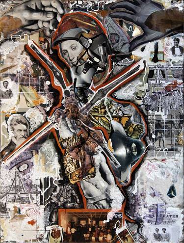 Print of Conceptual Political Collage by Gavin Sewell