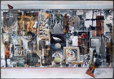 Print of Abstract Classical mythology Collage by Gavin Sewell