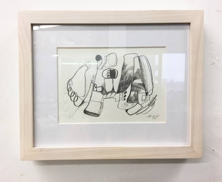 Original Abstract Drawing by Gavin Sewell