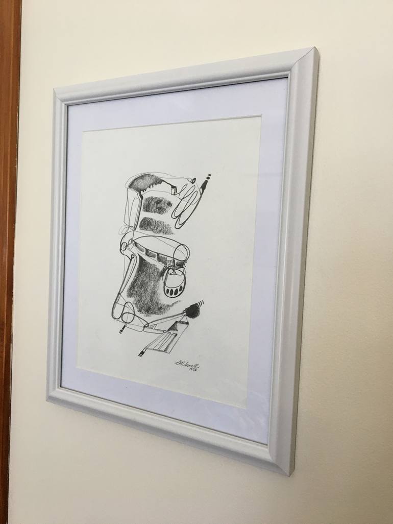 Original Modern Abstract Drawing by Gavin Sewell