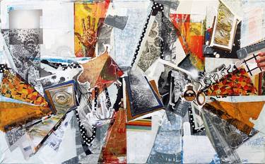 Print of Expressionism Time Collage by Gavin Sewell