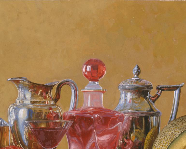 Original Still Life Painting by Simon Kojin