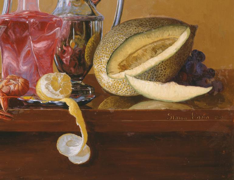 Original Still Life Painting by Simon Kojin