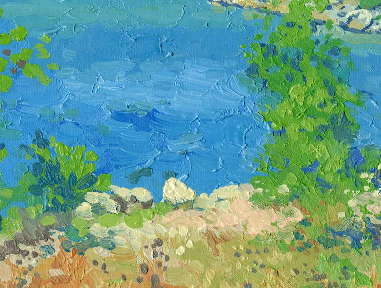 Original Water Painting by Simon Kojin