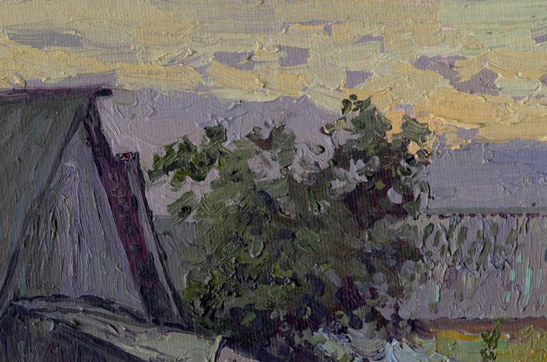 Original Landscape Painting by Simon Kojin